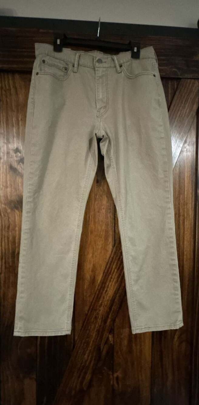 Levi's 541 Athletic Taper Fit Men's Khaki Twill Pants